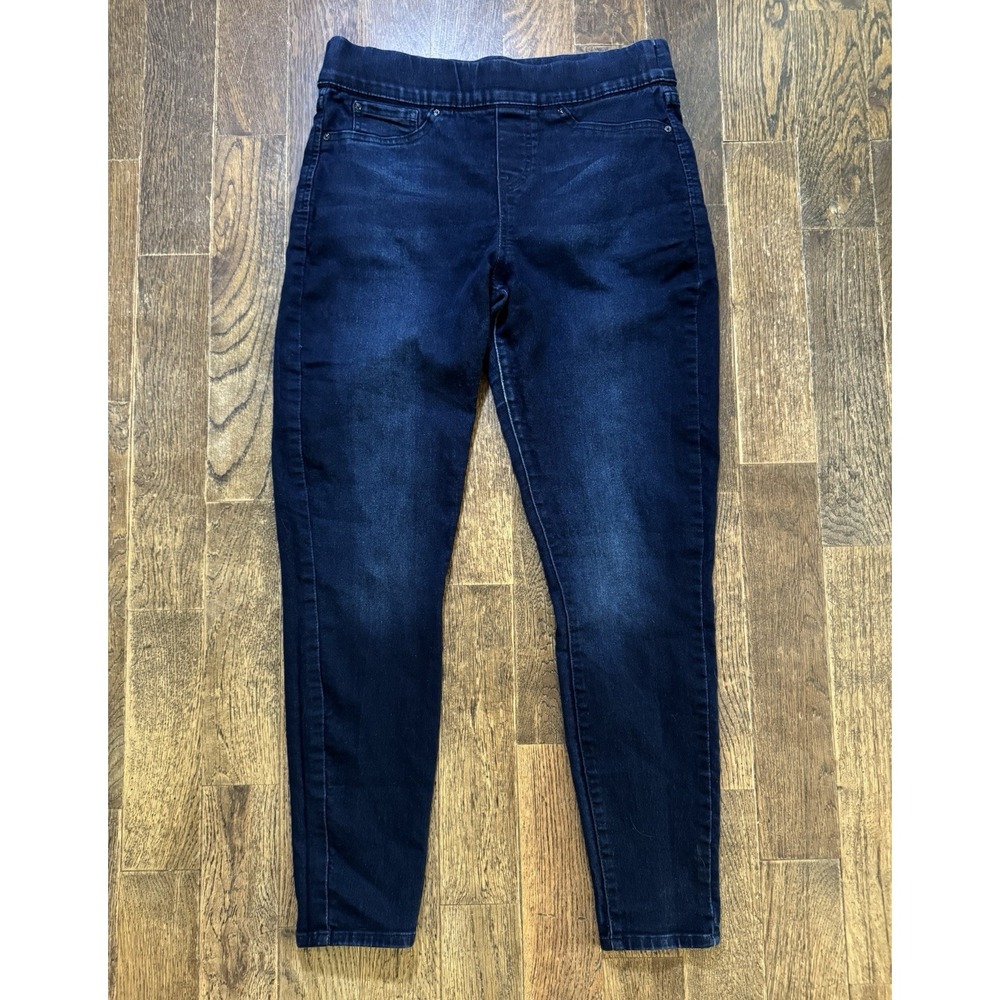 Signature Gold by Levi Blue Jeans Size 12M Totally Shaping Pull-On Skinny